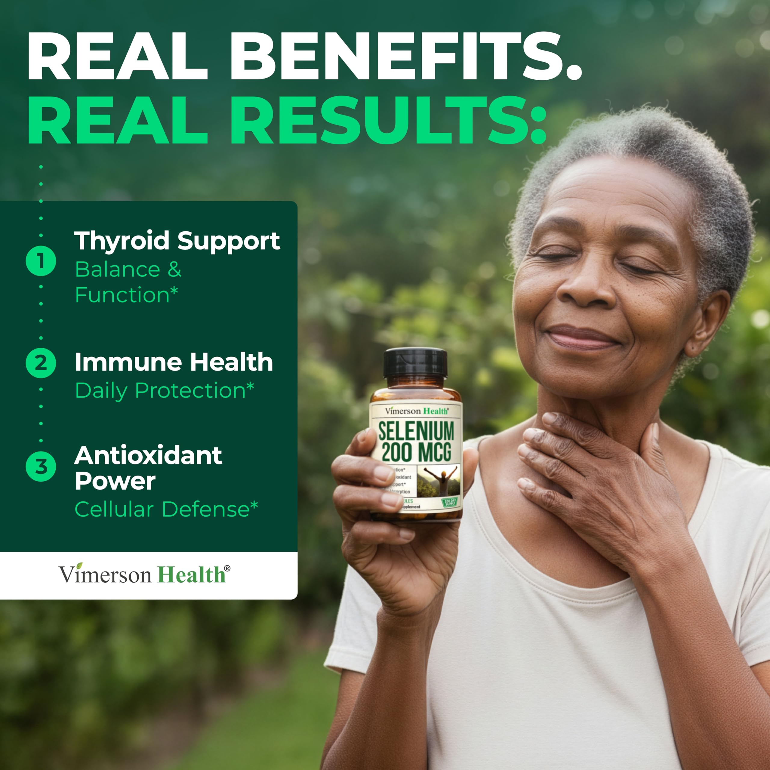 Vimerson Health cápsulas abiertas ilustrando forma orgánica y calidad