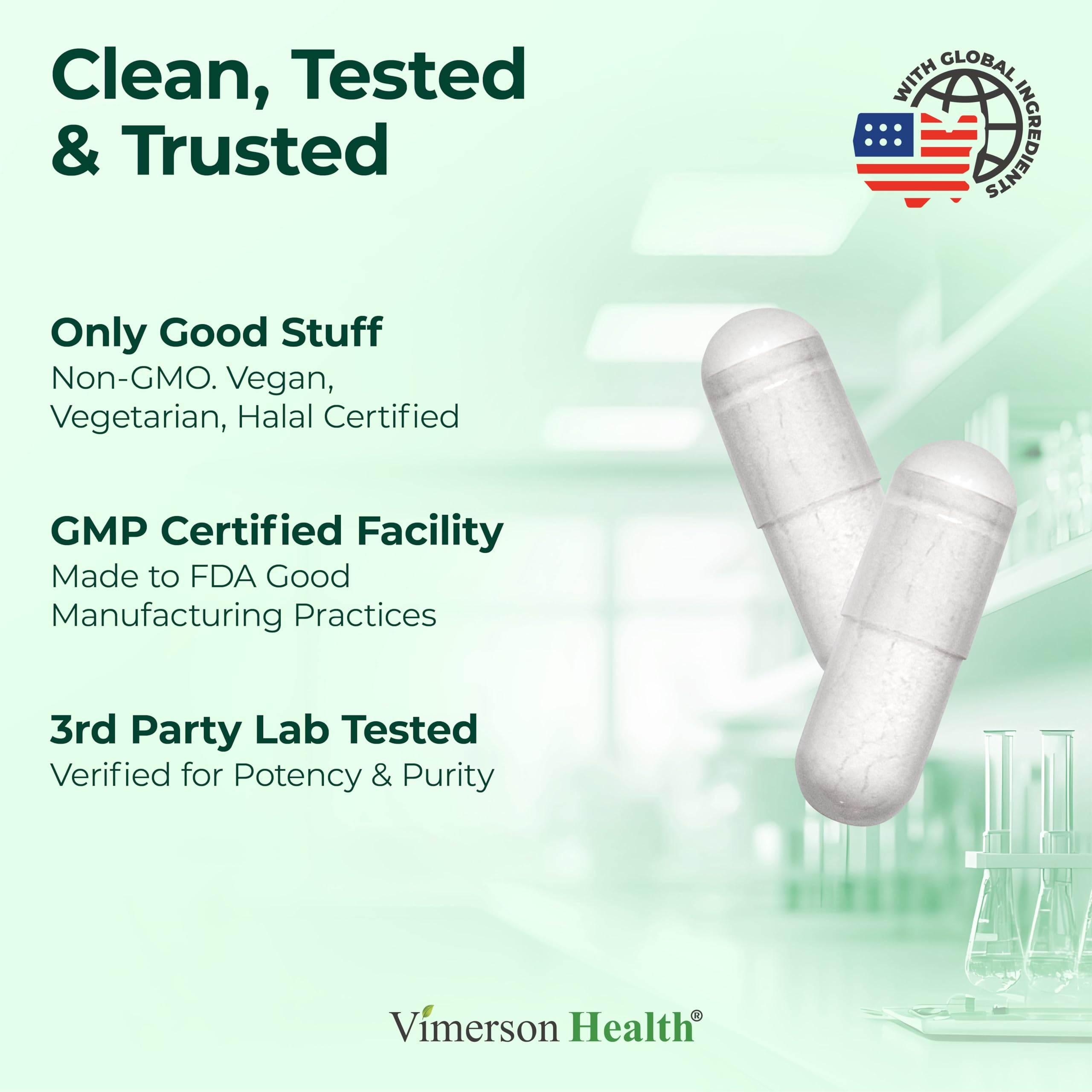 Vimerson Health cápsula en mano para comparar escala y facilidad de toma