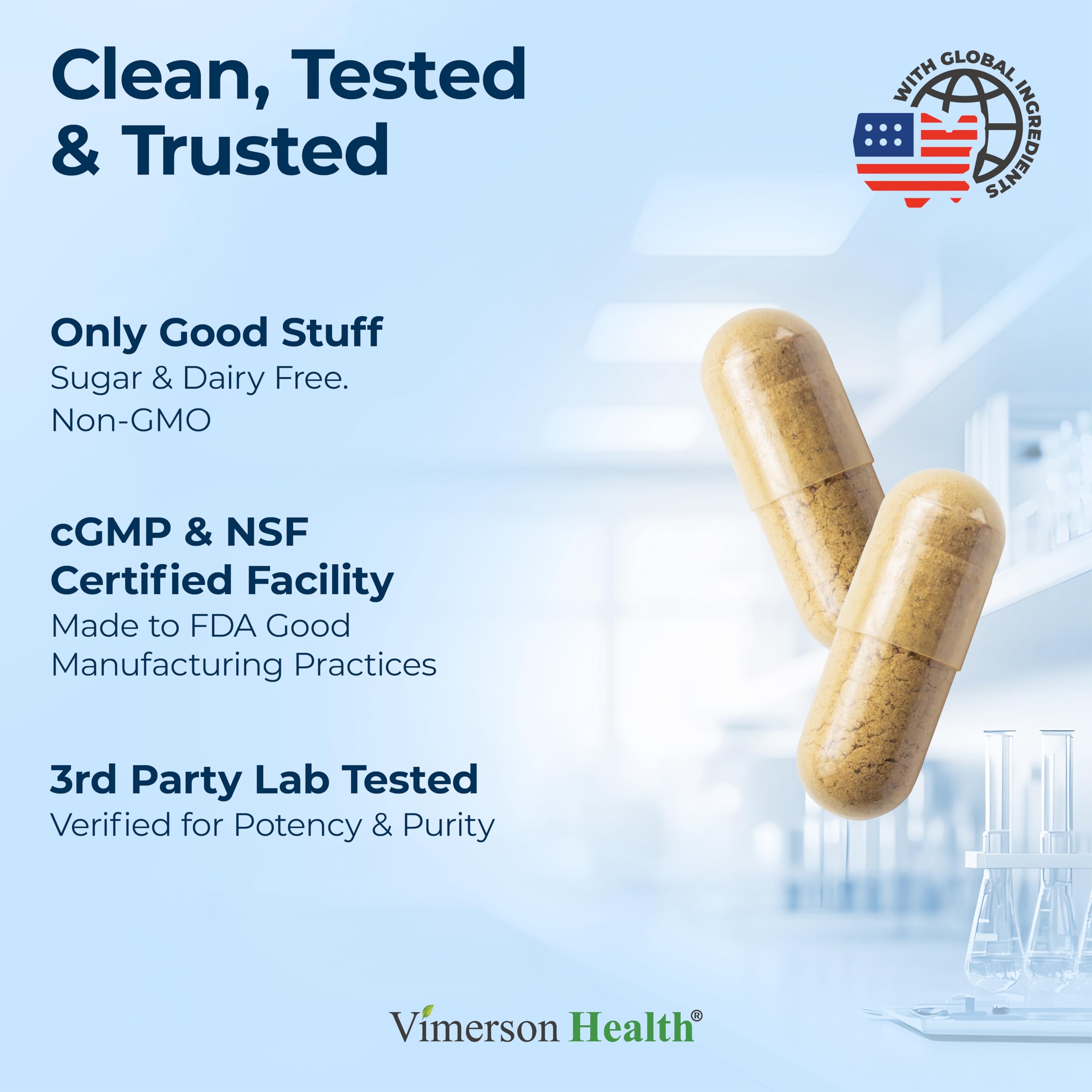 Vimerson Health primer plano de cápsula para ver textura y calidad