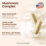 Vimerson Health cápsulas siendo tomadas durante la mañana para energía natural