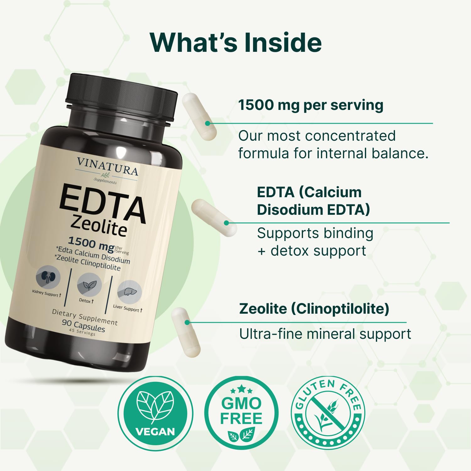 VINATURA etiqueta nutricional legible para confirmar ingredientes