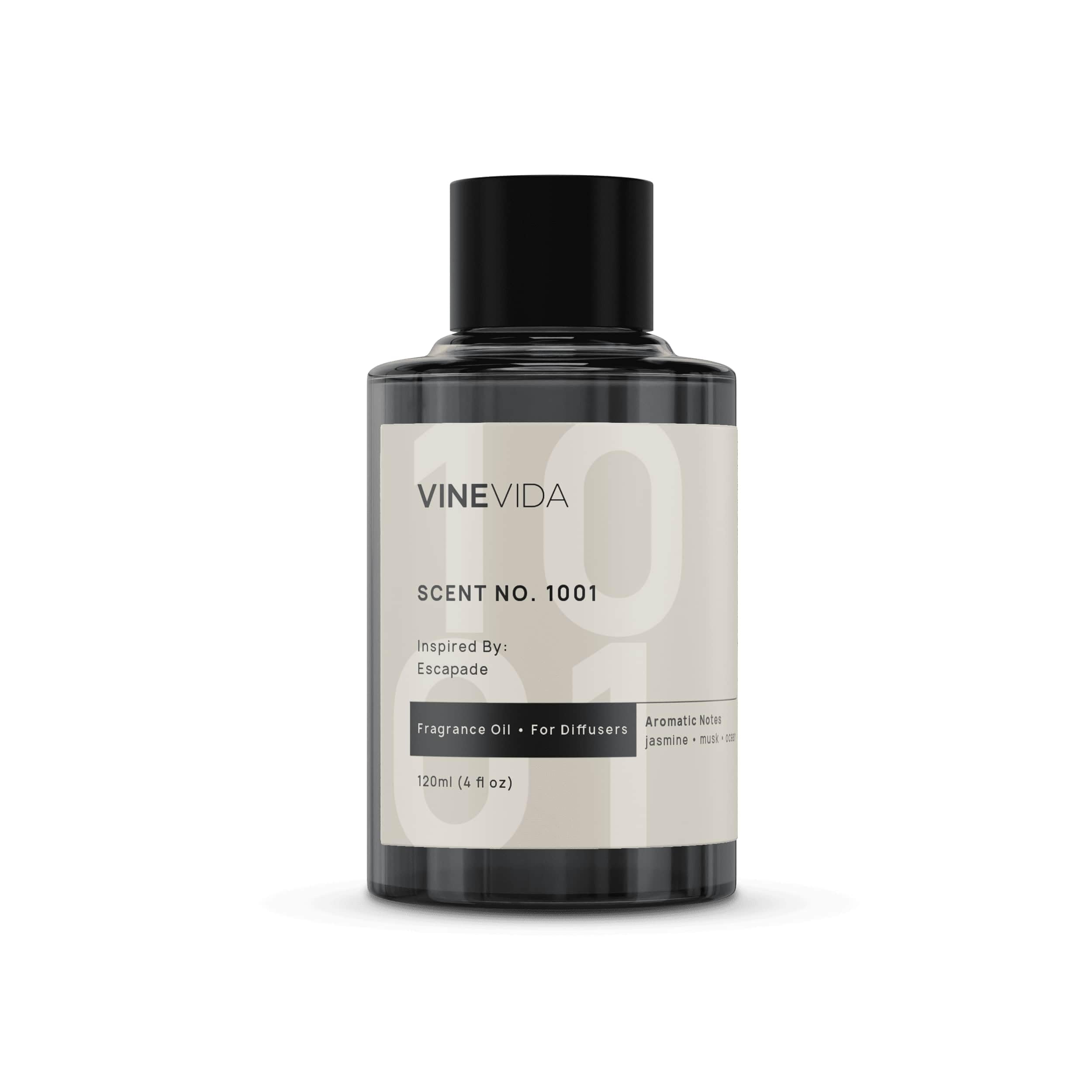 VINEVIDA frasco frontal mostrando presentación y elegancia