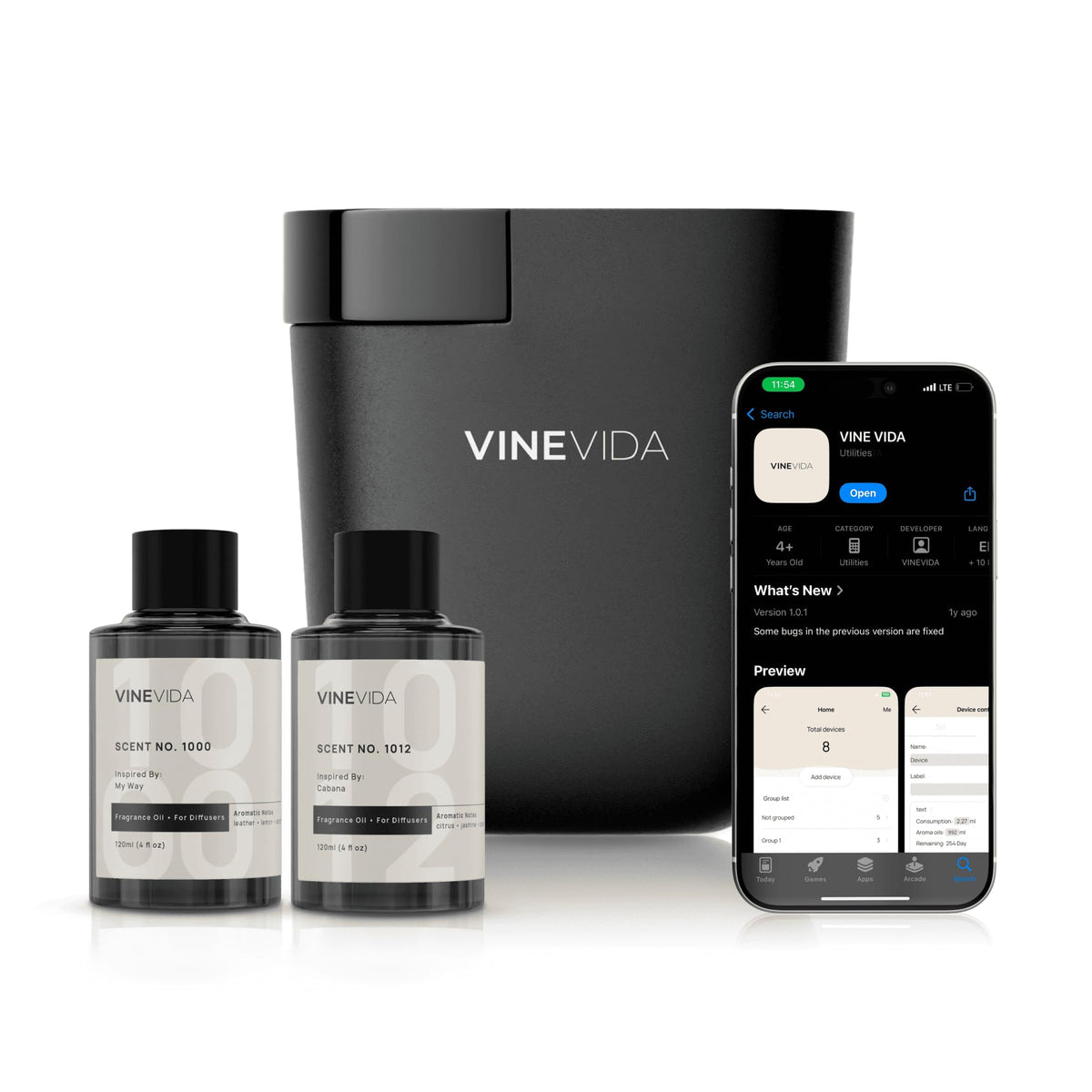 VINEVIDA Prime frontal mostrando diseño compacto y fácil uso