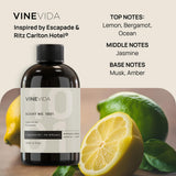 VINEVIDA tres aceites estilo hotel incluidos para fragancia duradera