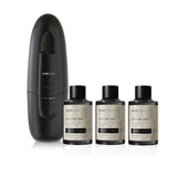 VINEVIDA difusor frontal negro mostrando diseño elegante y discreto