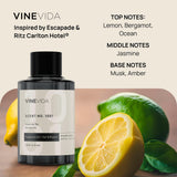 VINEVIDA gota de aceite en textura mostrando concentrado y pureza