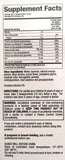 Vino etiqueta nutricional legible con información de ingredientes y dosis