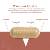 Virnoux Fortim etiqueta con ingredientes clave y certificación