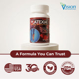 Vision Nutraceuticals botella abierta con cápsulas, vista de contenido