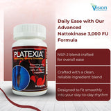 Vision Nutraceuticals producto en mesa con frutas, apoyo a estilo saludable
