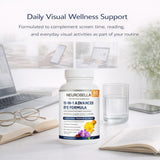 VISIOVANCE Neurobella etiqueta nutricional legible que destaca perfil limpio