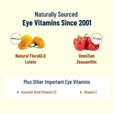 VisiVite lista de ingredientes destacando luteína y zeaxantina premium