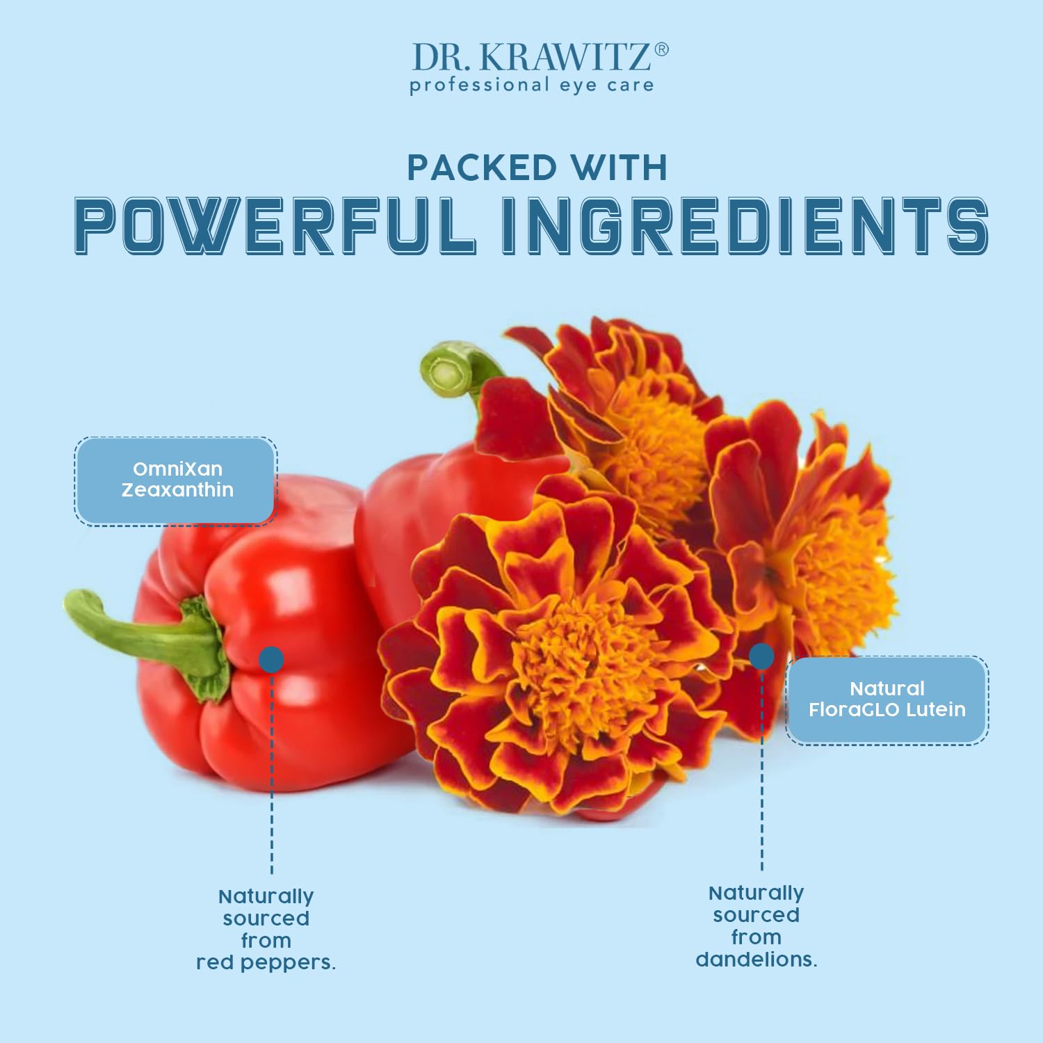 VisiVite textura del contenido y ingredientes para protección antioxidante