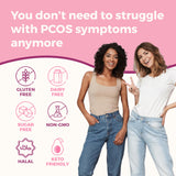 VITA-PCOS AndroBlocker ingredientes secos como saw palmetto y ortiga