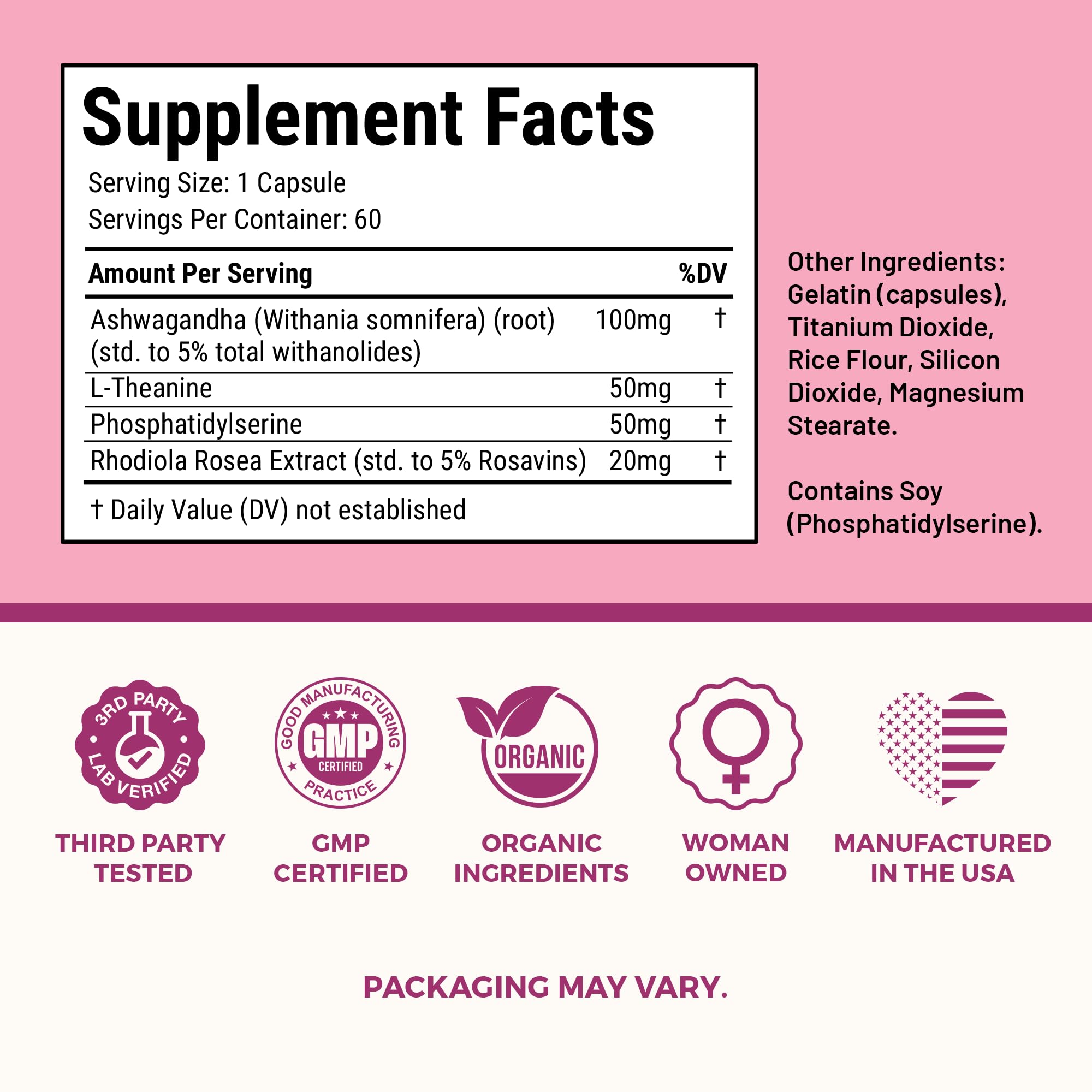 VITA-PCOS cápsulas sobre fondo natural subrayando origen vegetal