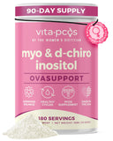 VITA-PCOS envase frontal claro que muestra el producto y su dosificación