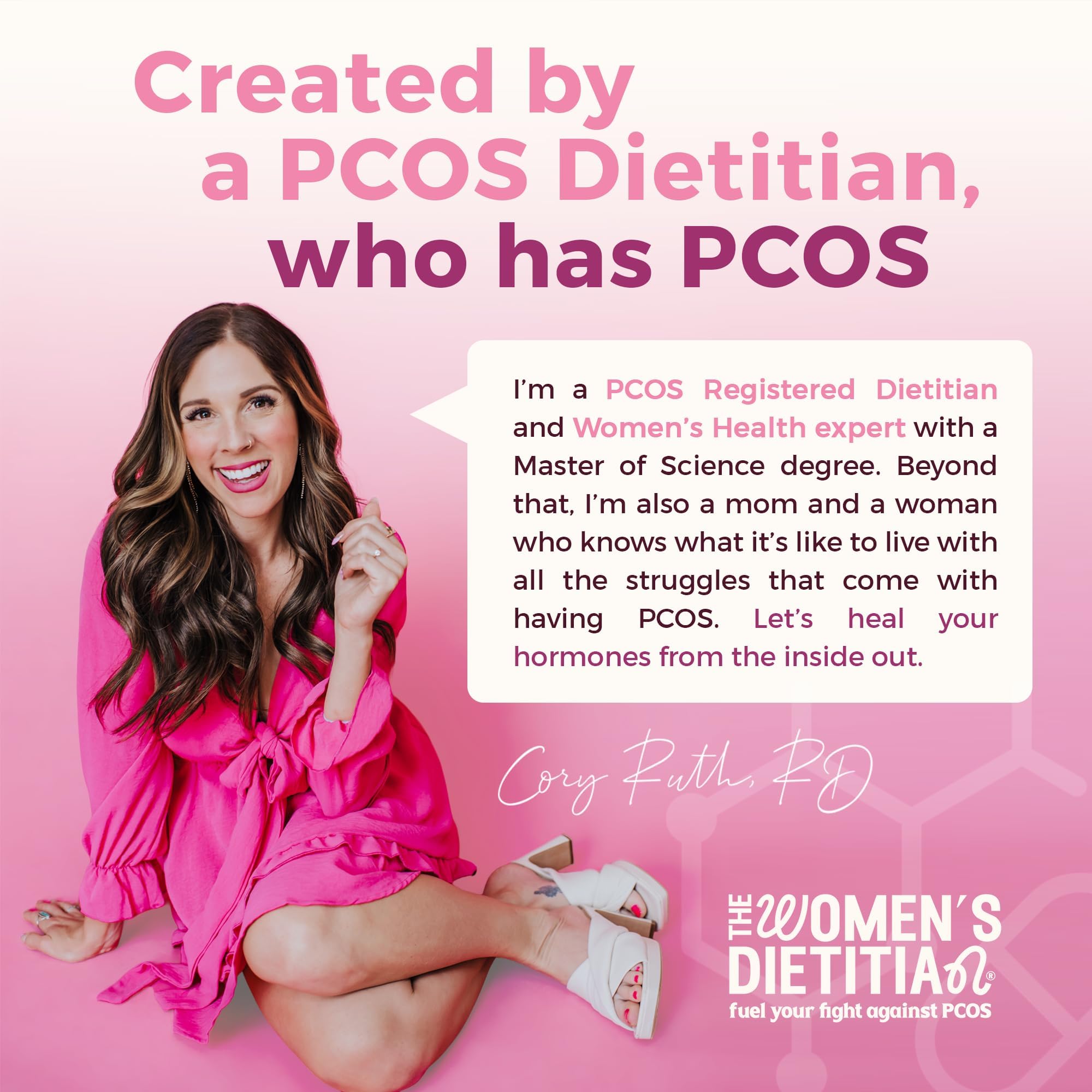 VITA-PCOS mujer activa realizando tareas con energía y concentración