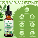Vita Plynxera etiqueta ingredientes mostrando vitaminas y hierro