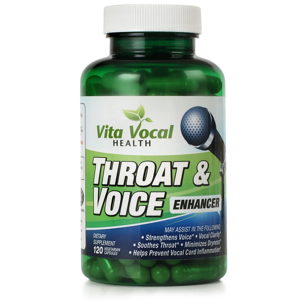 VITA VOCAL envase frontal mostrando diseño y beneficio para claridad vocal