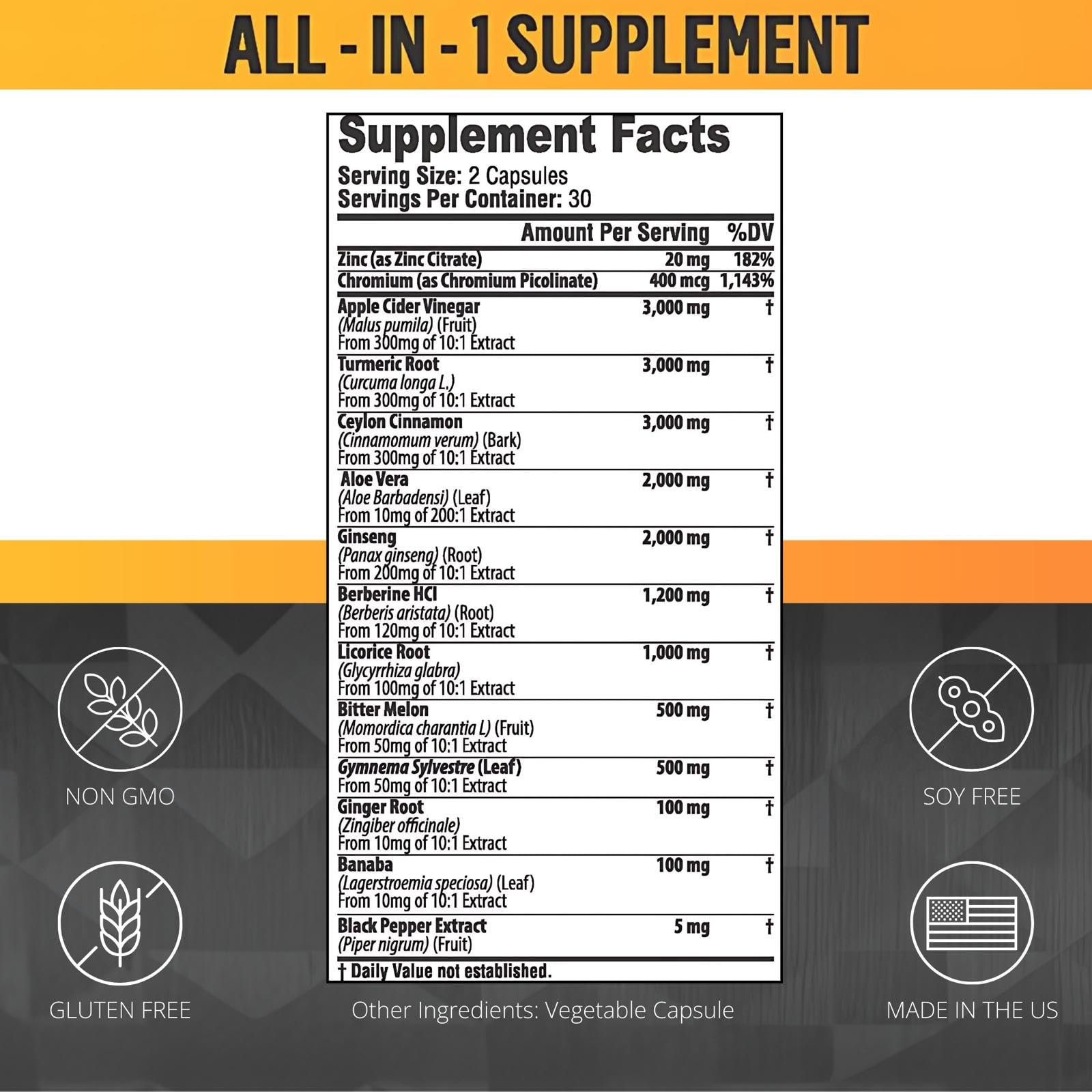 Vitabem etiqueta de ingredientes claros y beneficios