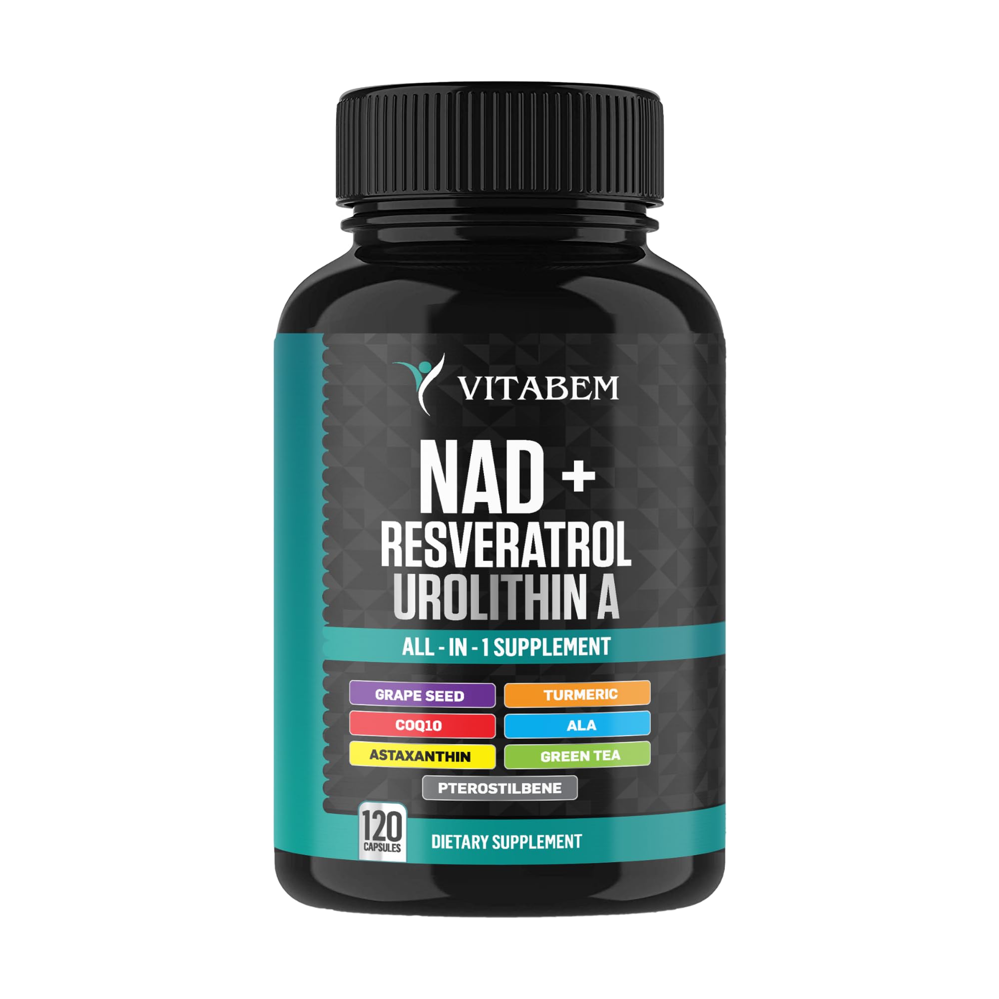 Vitabem frasco frontal mostrando etiqueta y beneficios energéticos