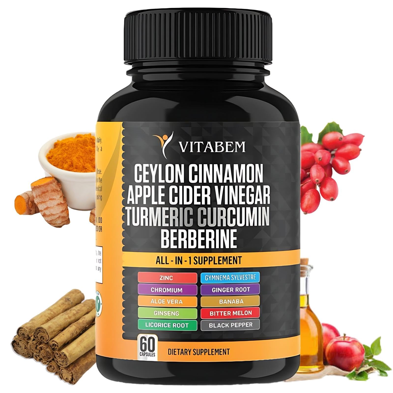 Vitabem envase frontal mostrando 60 cápsulas y marca