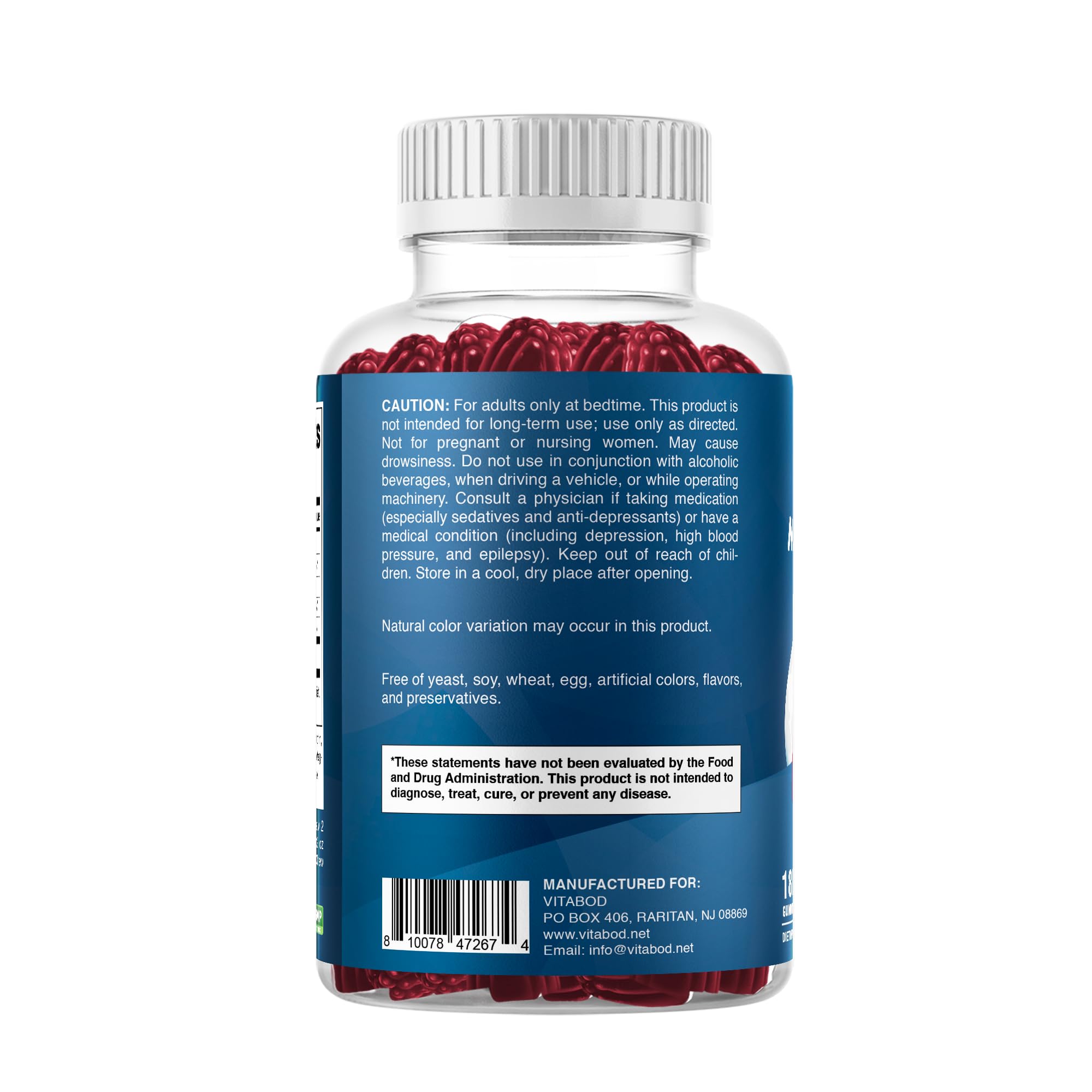 Vitabod sello de laboratorio tercero que indica control de calidad