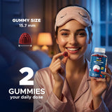 Vitabod comparación de tamaño de gomita para dosificación visual