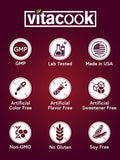 Vitacook en un entorno activo representando energía y movimiento