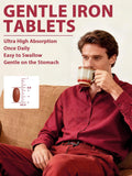 Vitacook tableta junto a un vaso de agua para mostrar modo de toma