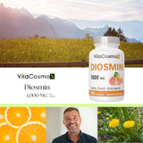 VitaCosmoX etiqueta con ingredientes y datos de fabricación