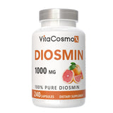 VitaCosmoX frasco frontal mostrando 240 cápsulas y etiqueta clara