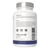VitaCosmoX etiqueta con información nutricional clara y legible