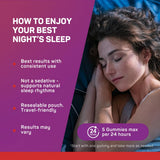 VitaDreamz producto en dormitorio ambiente sereno sugiriendo calma y descanso