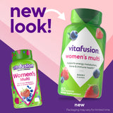 Vitafusion gomitas en mano listos para consumo rápido y placentero