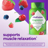 vitafusion textura de gomitas cercana que destaca aspecto masticable y apetitoso