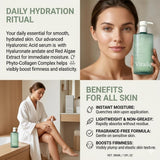 Vitailq Beauty etiqueta con lista de ingredientes, destaca ácido hialurónico multimolecular