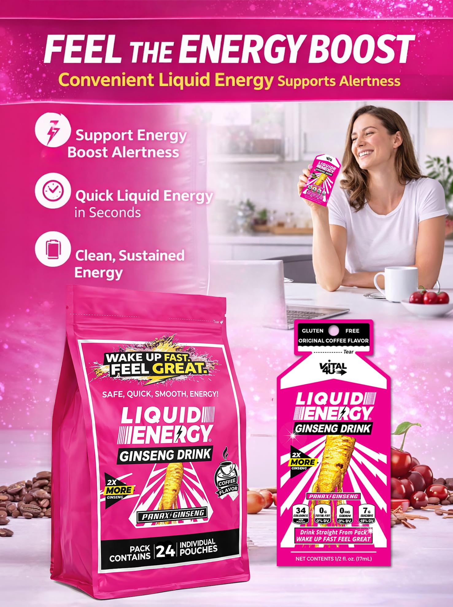 VITAL 4U consumo tras entrenamiento para recuperar energía rápida