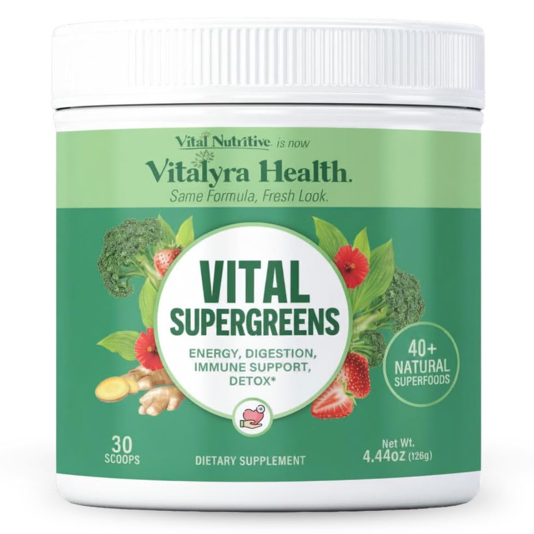 VITAL NUTRITIVE envase frontal mostrando diseño y dosificación clara