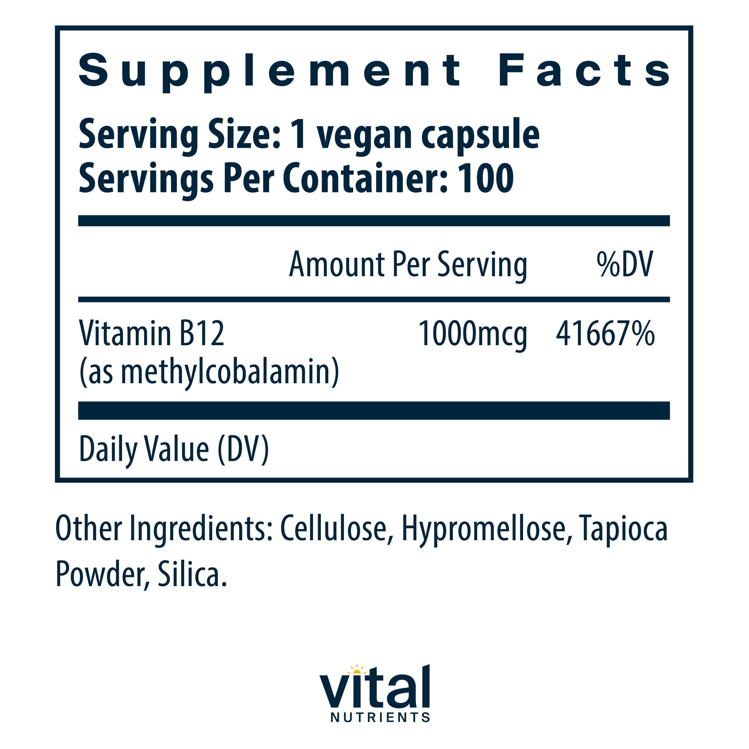 Vital Nutrients primer plano de una cápsula, muestra textura y pureza