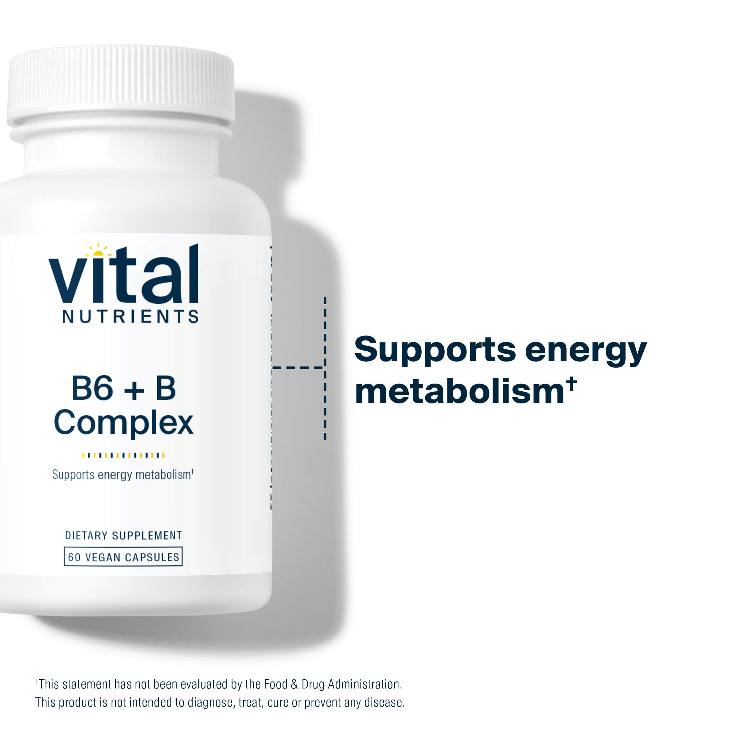 Vital Nutrients etiqueta con certificaciones y pruebas de laboratorio externas