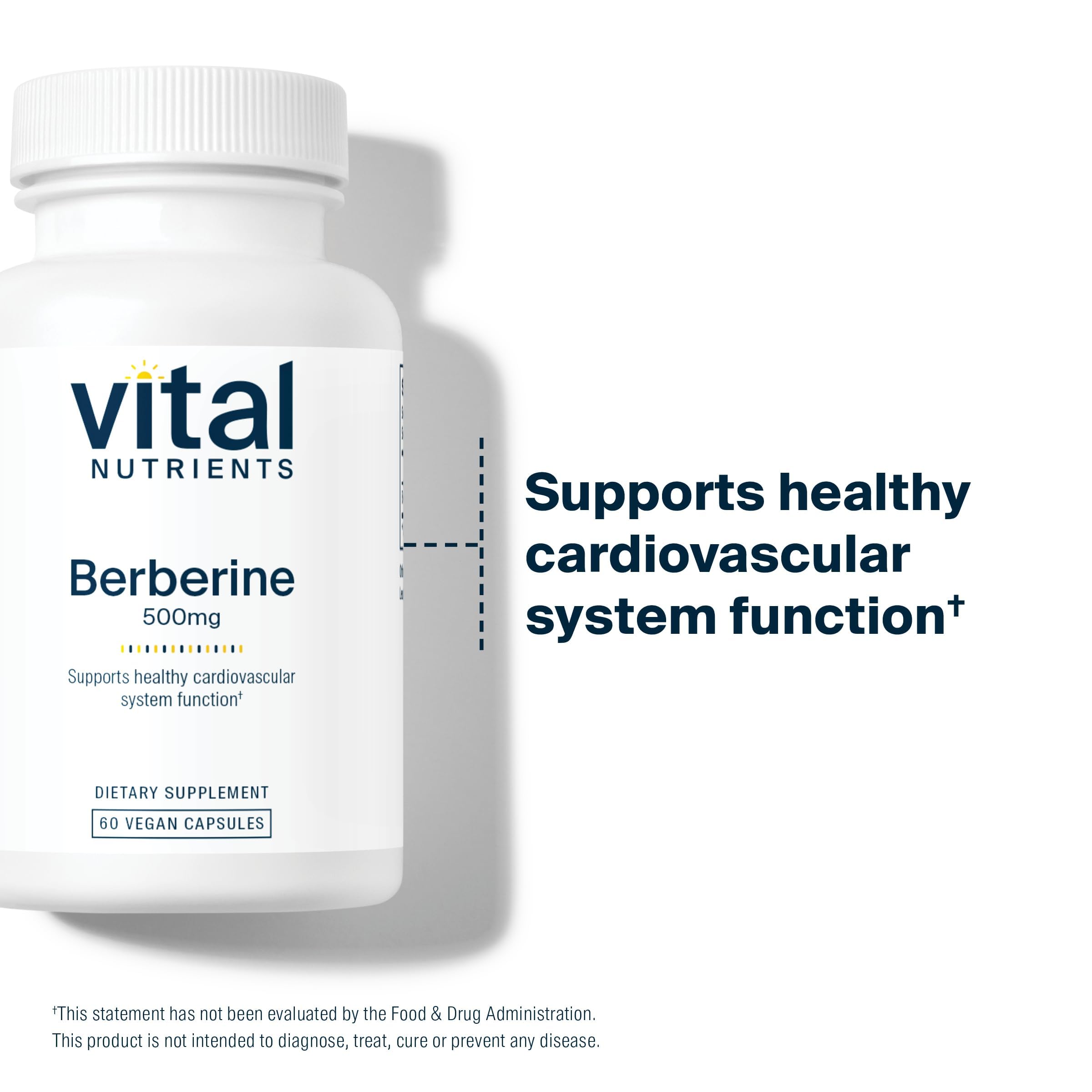 Vital Nutrients etiqueta con información de ingredientes y pruebas