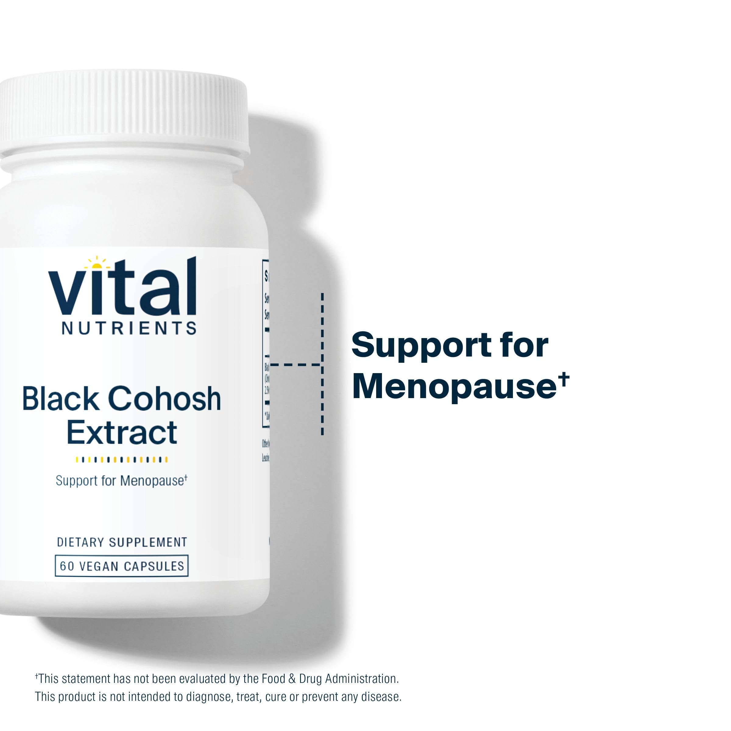 Vital Nutrients bote abierto con cápsulas que facilita la administración
