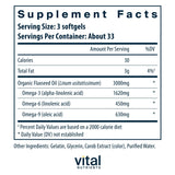 Vital Nutrients cápsula blanda en mano que facilita ingestión cómoda