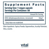 Vital Nutrients cápsula vegana resaltando fácil ingesta y pureza