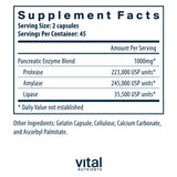 Vital Nutrients detalle de cápsula para apreciar textura y calidad de formulación