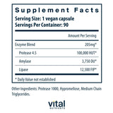 Vital Nutrients close-up de cápsula muestra textura y fácil de tragar