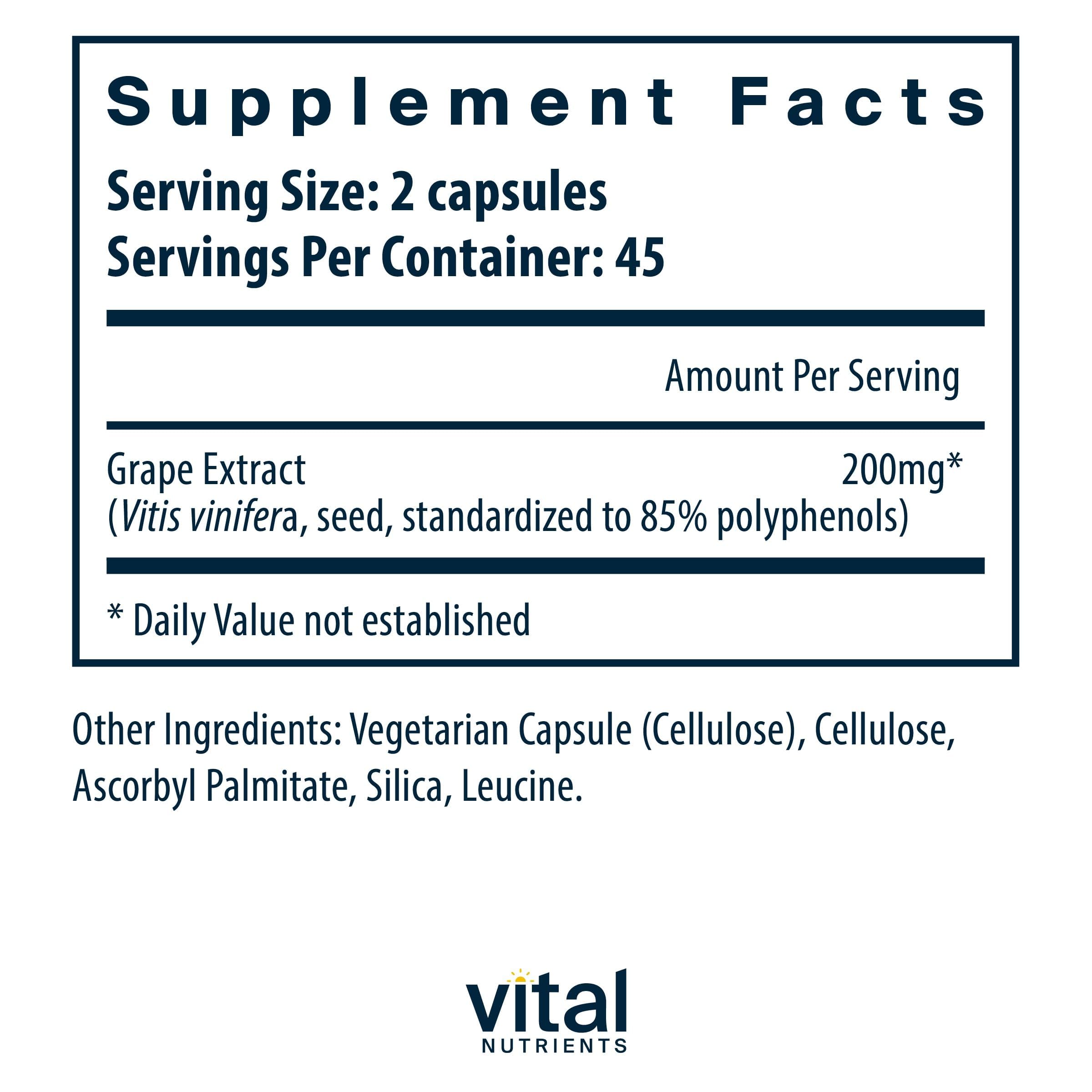 Vital Nutrients cápsula en primer plano destacando fácil ingestión