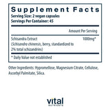 Vital Nutrients cápsulas en primer plano para fácil identificación