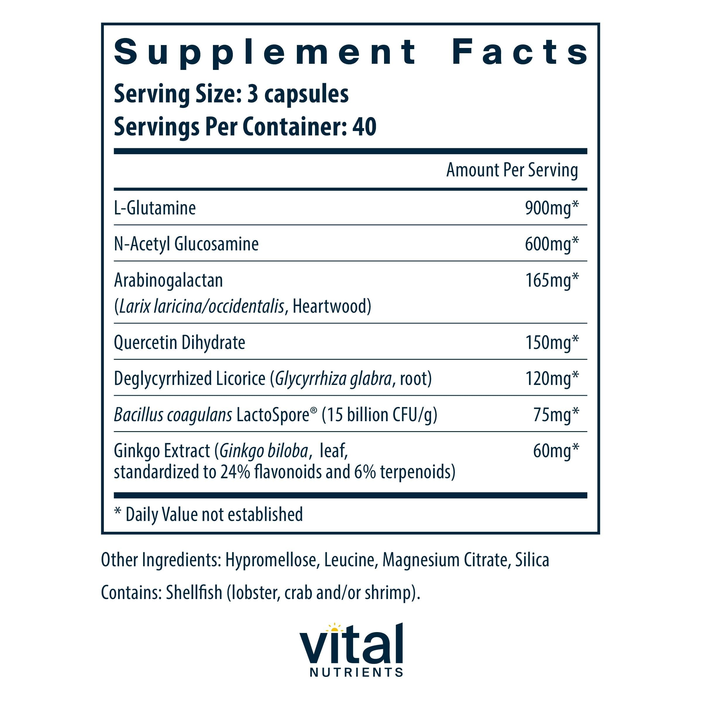Vital Nutrients cápsulas en primer plano mostrando textura y facilidad de ingestión